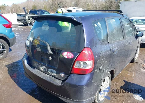 2008 Honda Fit Sport из США, поврежденный, VIN JHMGD38658S038268